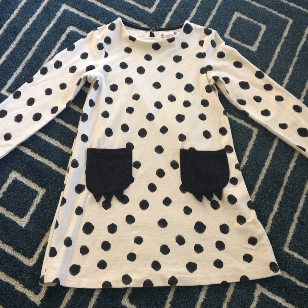 H&M polka dot girls dress